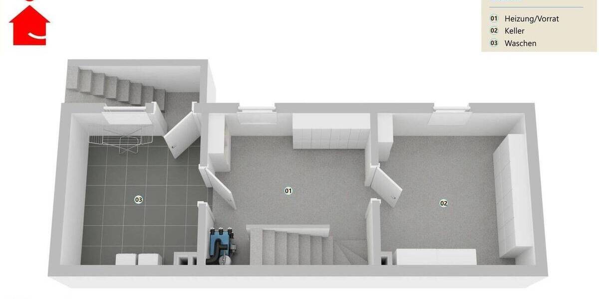 Doppelhaushälfte Emsdetten - 3 Zimmer, 78 m&sup2;, 179.000&euro; | Angebot:25996657