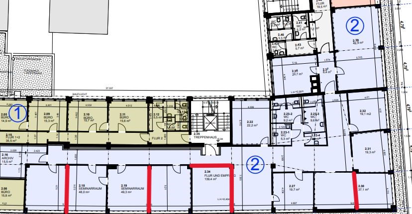 Ideale Großpraxis für verschiedenste Fachärzte in City-Lage! - Gewerbeobjekt Münster | Angebot:24488218