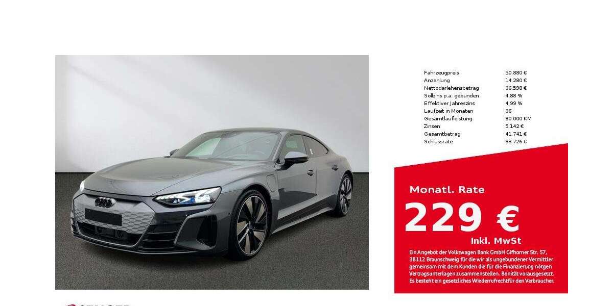 Audi e-tron GT 62.300 km 50.880 &euro; Münster 48153