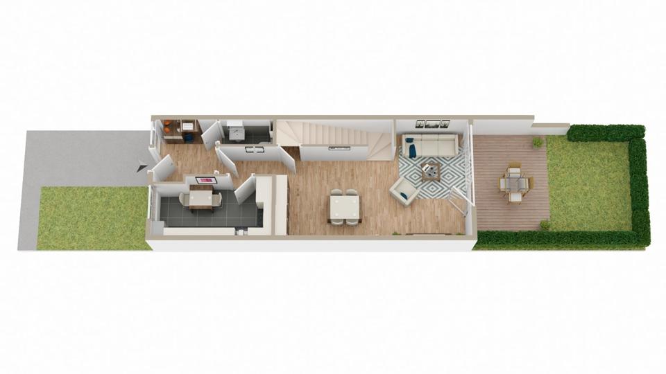 Reihenhaus Havixbeck - 3 Zimmer, 121 m&sup2;, 1.623&euro; | Angebot:23925533