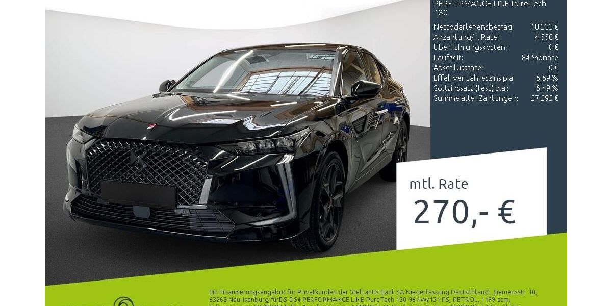 DS Automobiles DS4 27.518 km 22.790 &euro; Dülmen 48249