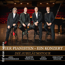Vier Pianisten - Ein Konzert - Die Jubiläumstour 12.09.2026 Messe+Congress Centrum Halle Münsterland