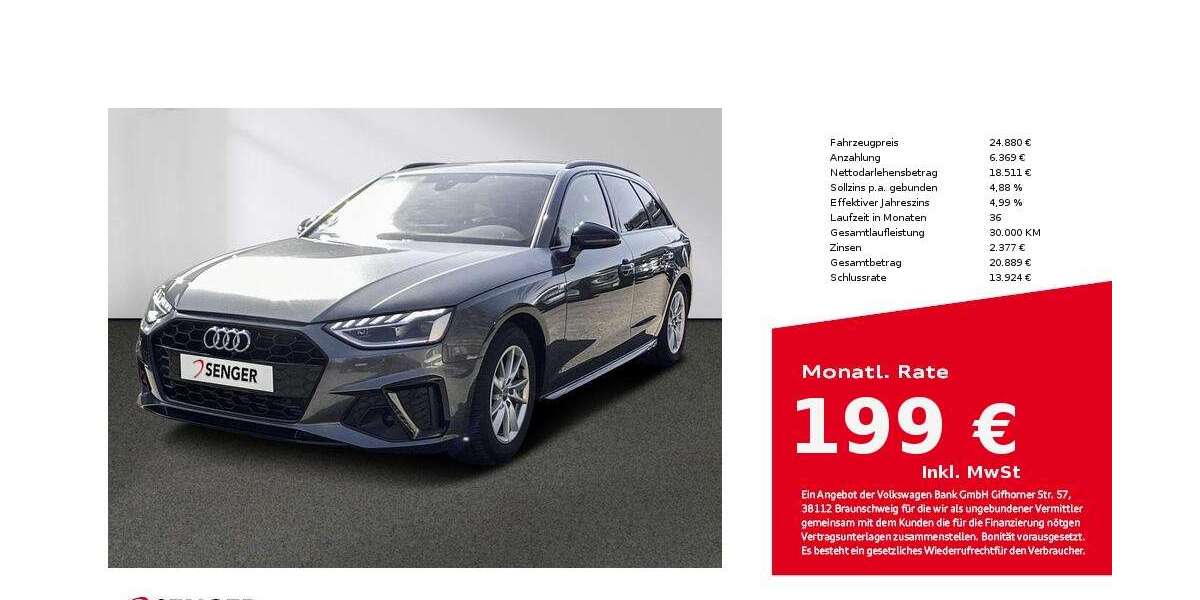 Audi A4 91.365 km 24.880 &euro; Münster 48153