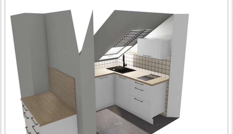 Dachgeschoßwohnung Senden - 2 Zimmer, 52 m&sup2;, 580&euro; | Angebot:26521345