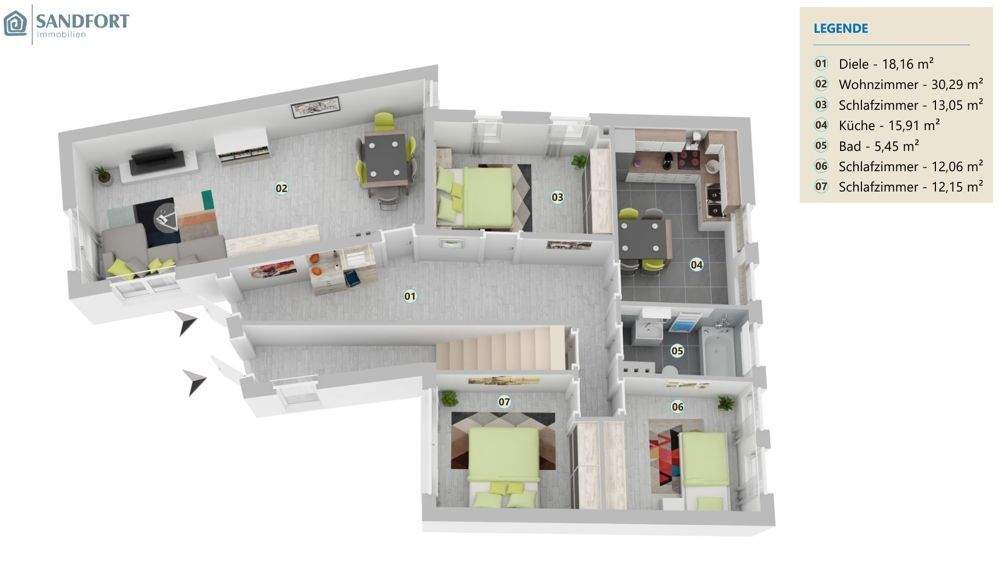 Einfamilienhaus Steinfurt Borghorst - 8 Zimmer, 167 m&sup2;, 375.000&euro; | Angebot:25690532