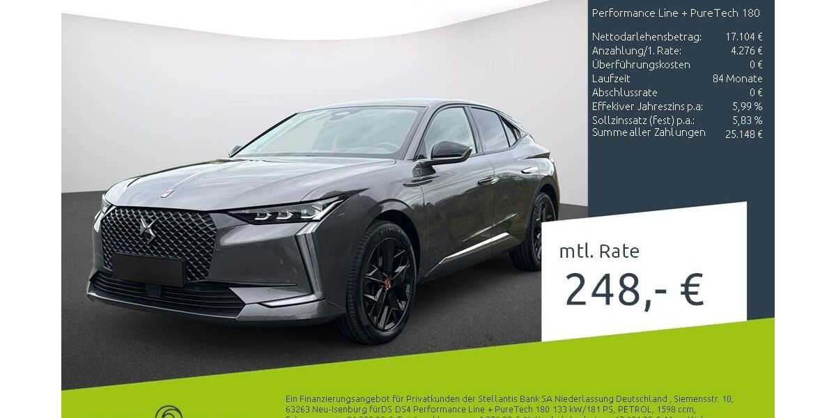 DS Automobiles DS4 62.060 km 21.489 &euro; Münster - Amelsbüren 48163