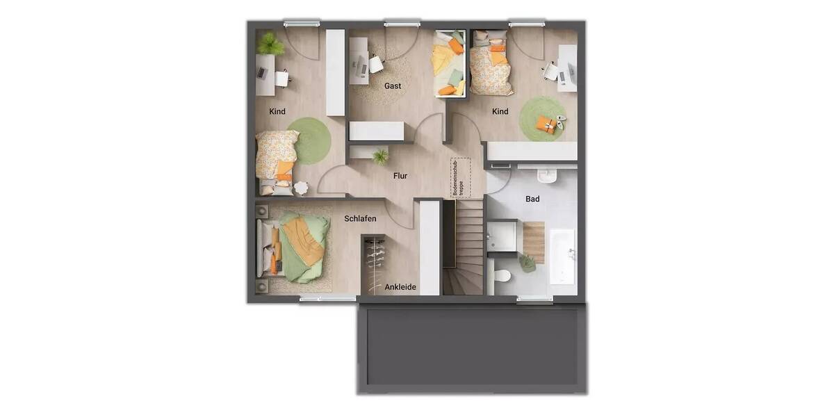 Mehrfamilienhaus, Wohnhaus Nottuln - 6 Zimmer, 152 m&sup2;, 370.843&euro; | Angebot:25734173