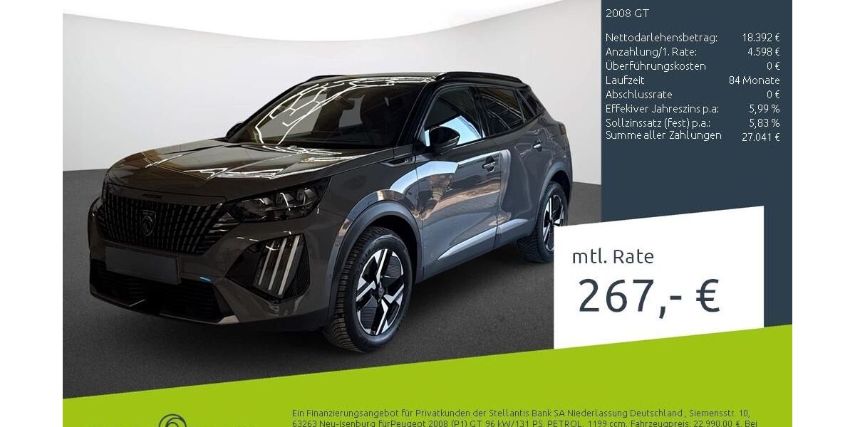 Peugeot 2008 30.814 km 22.879 &euro; Dülmen 48249