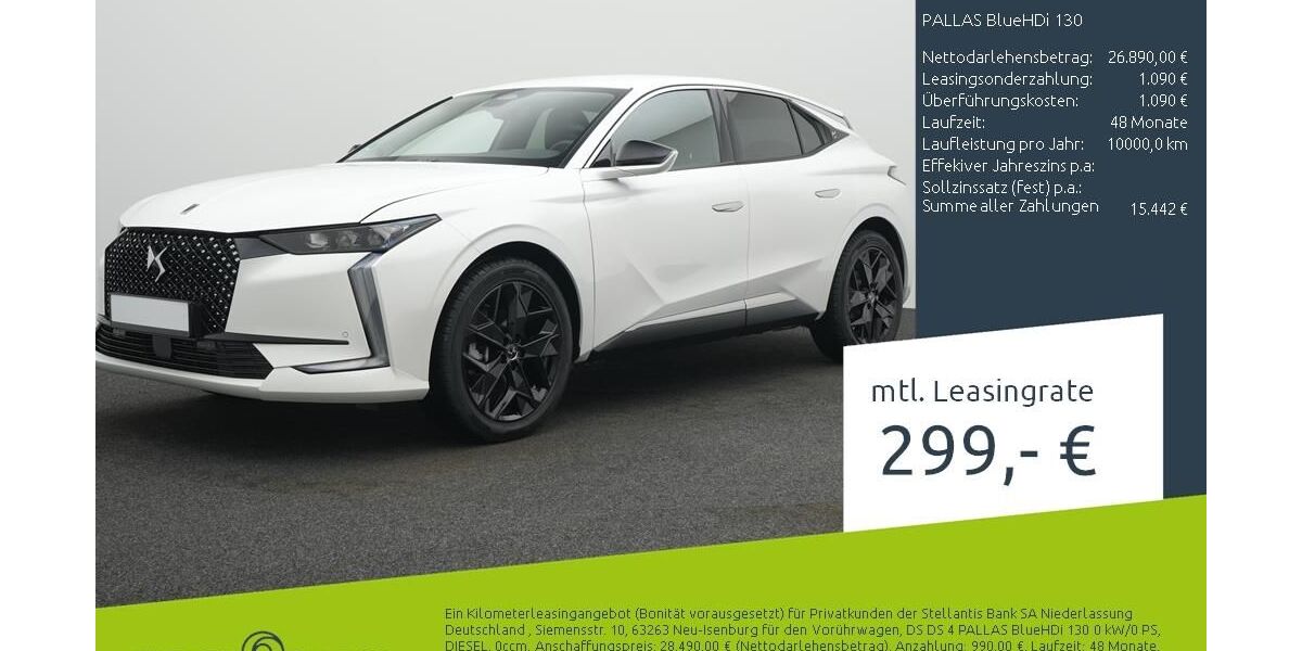 DS Automobiles DS4 5.031 km 26.889 &euro; Münster - Amelsbüren 48163