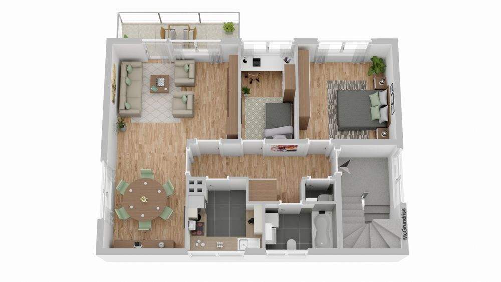 Mehrfamilienhaus, Wohnhaus Nordwalde - 8 Zimmer, 146 m&sup2;, 429.000&euro; | Angebot:25690534