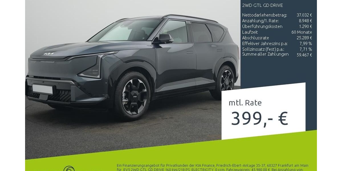 Kia EV5 7.980 km 44.989 &euro; Münster - Amelsbüren 48163