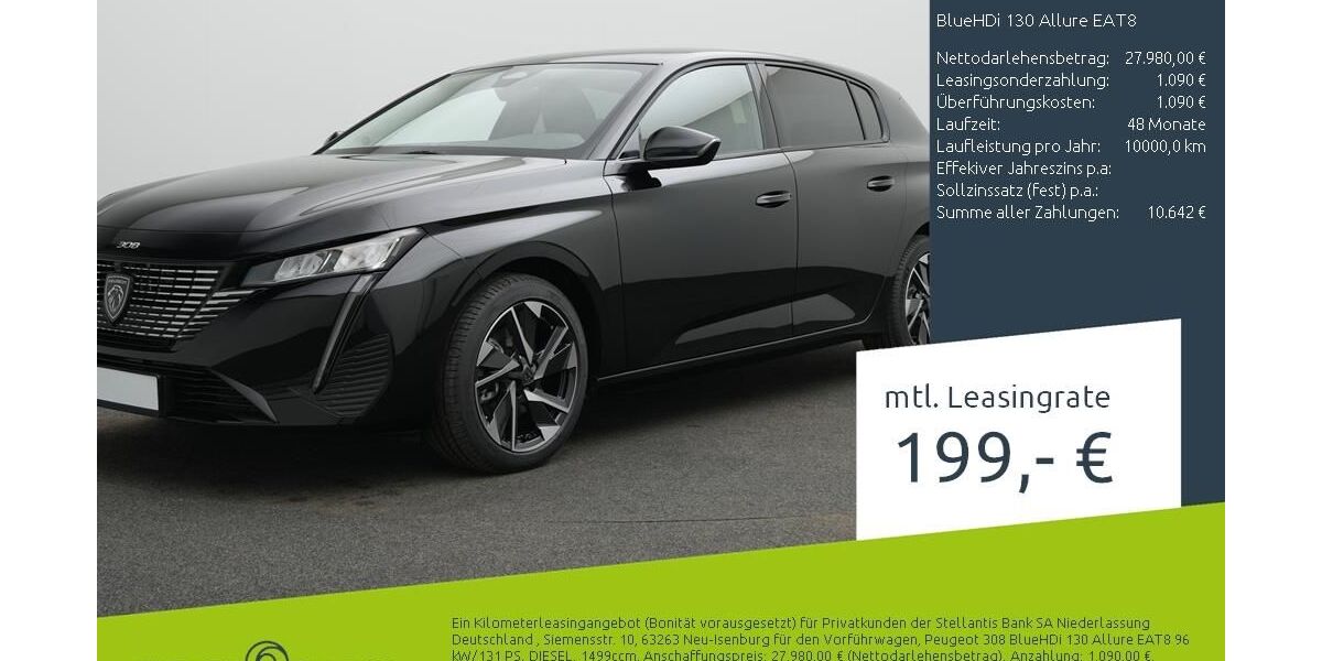 Peugeot 308 10.950 km 27.480 &euro; Dülmen 48249