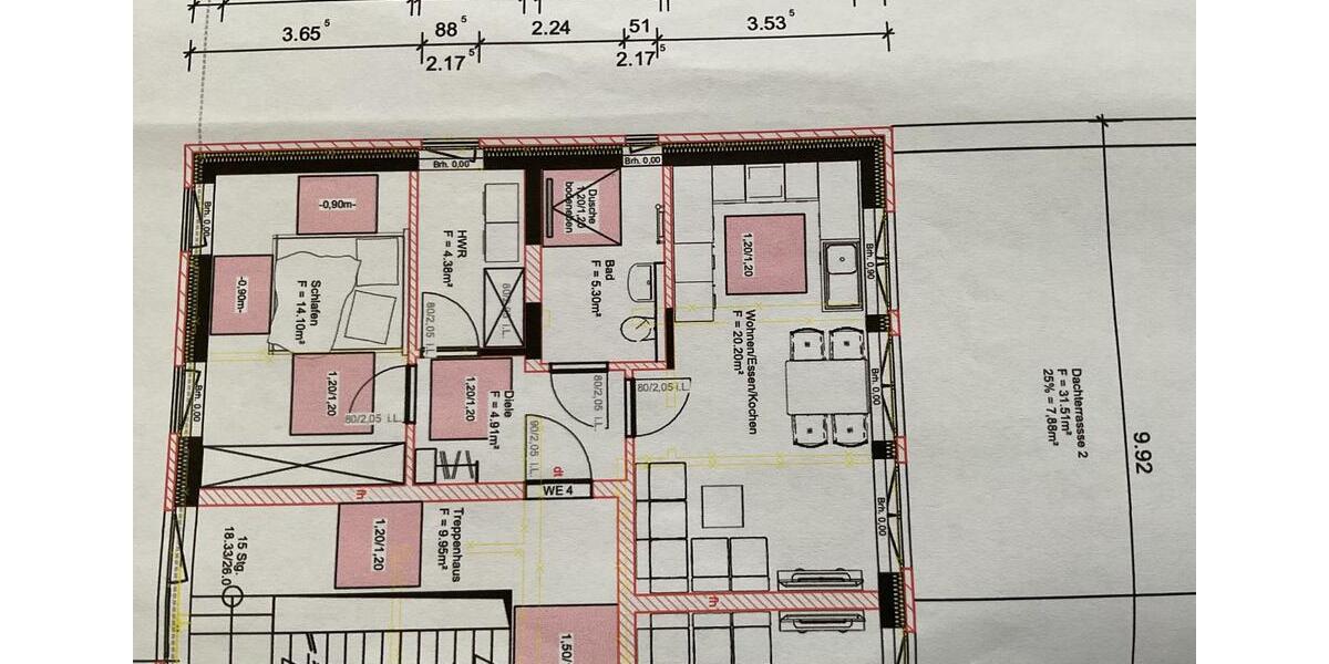 Etagenwohnung Nottuln - 2 Zimmer, 58 m&sup2;, 248.500&euro; | Angebot:27257393
