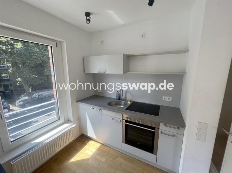 Etagenwohnung Münster Mitte-Süd - 1 Zimmer, 27 m&sup2;, 550&euro; | Angebot:24538992