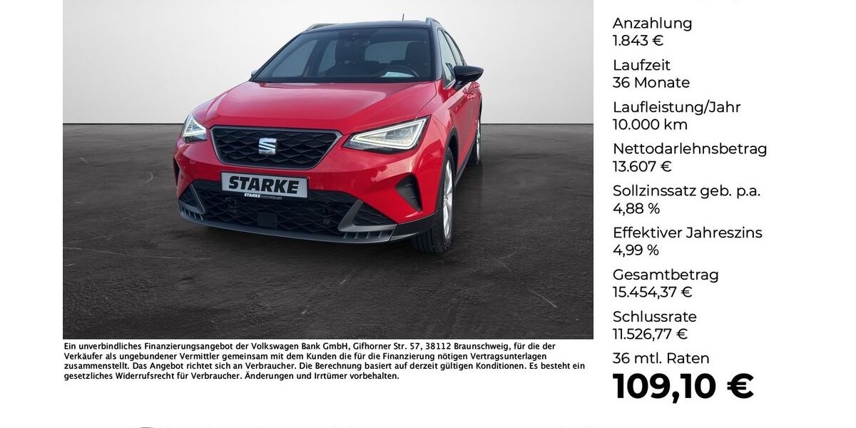 Seat Arona 33.827 km 14.980 &euro; Lengerich 49525