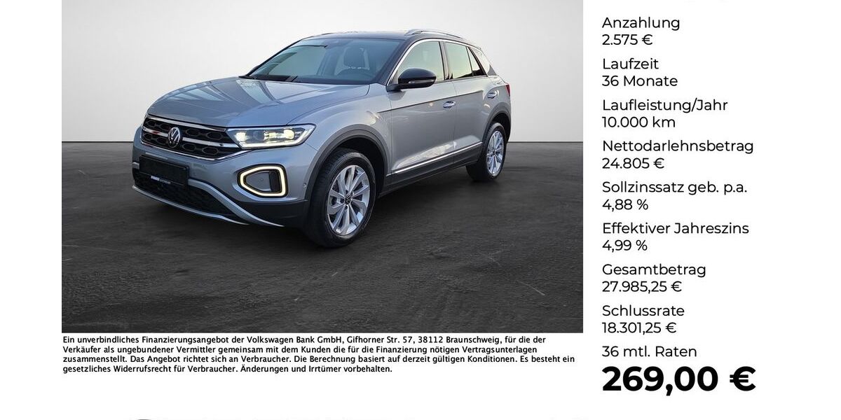 VW T-Roc 18.866 km 27.380 &euro; Lengerich 49525