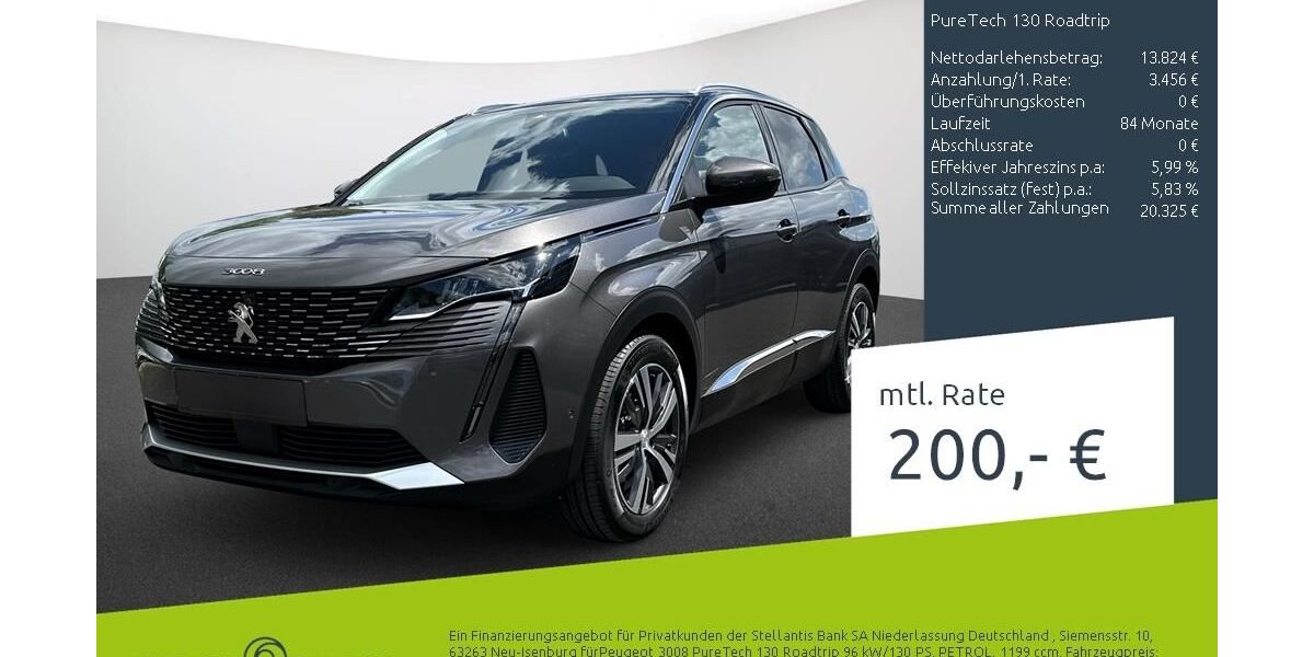 Peugeot 3008 35.670 km 16.899 &euro; Dülmen 48249