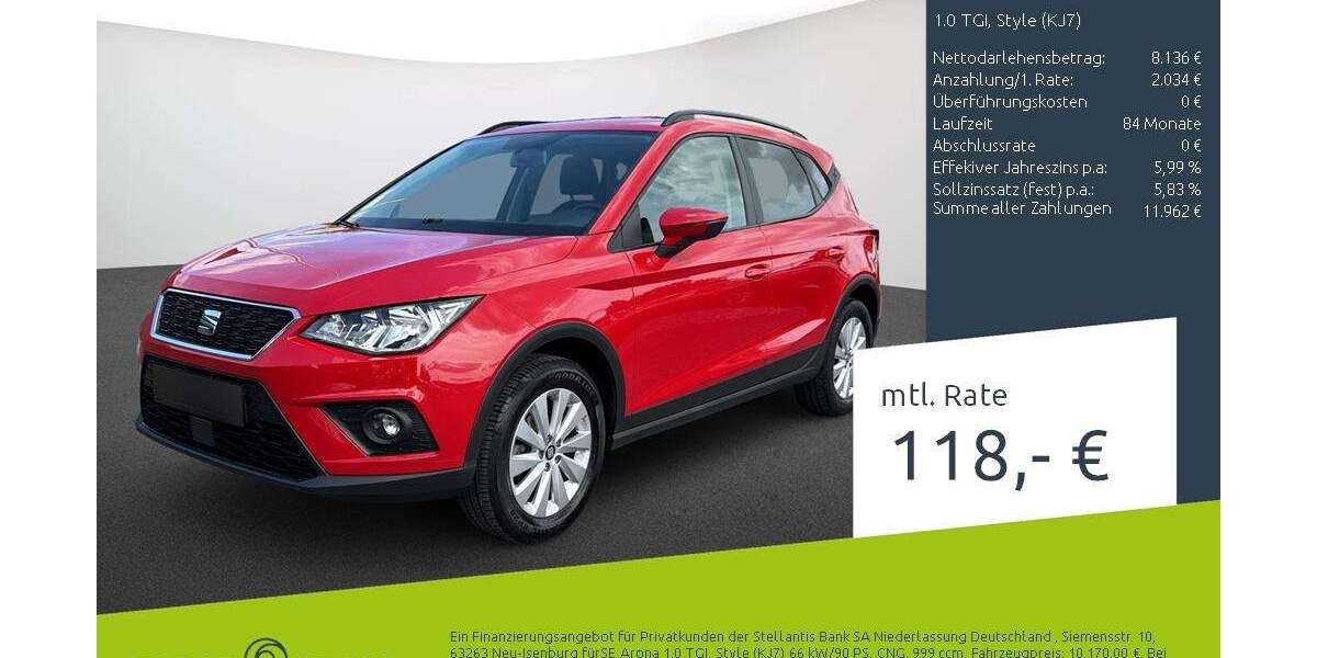 Seat Arona 43.507 km 10.170 &euro; Dülmen 48249