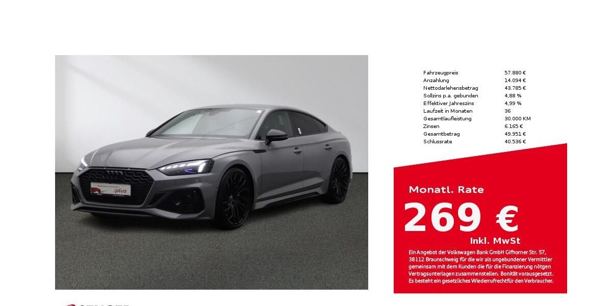 Audi RS5 63.670 km 57.880 &euro; Münster 48153