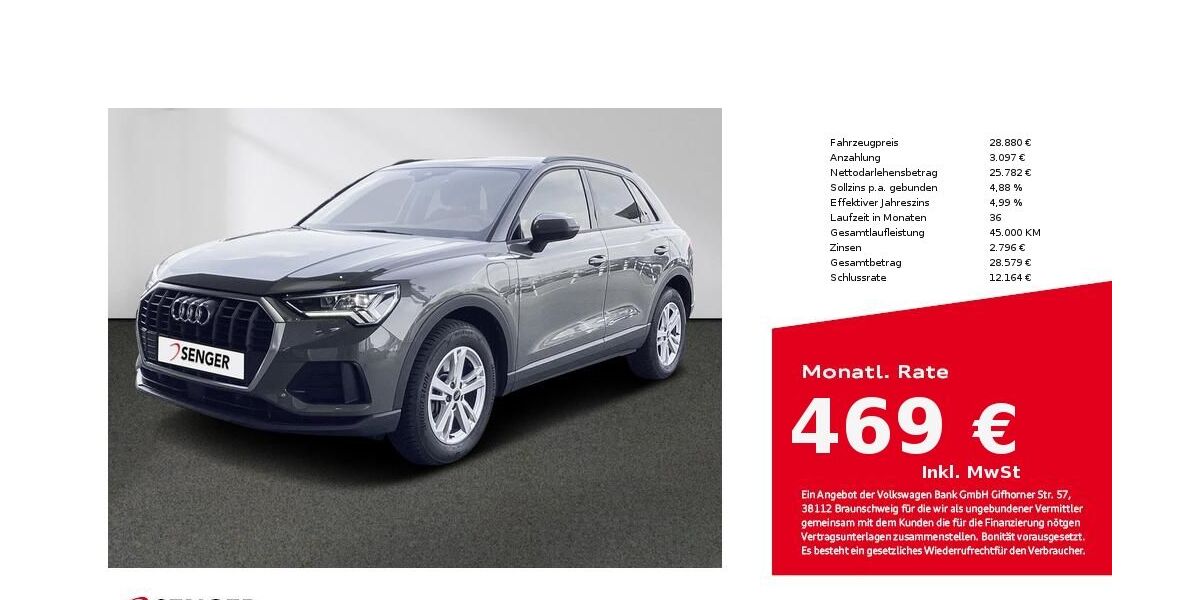 Audi Q3 69.247 km 28.880 &euro; Münster 48153