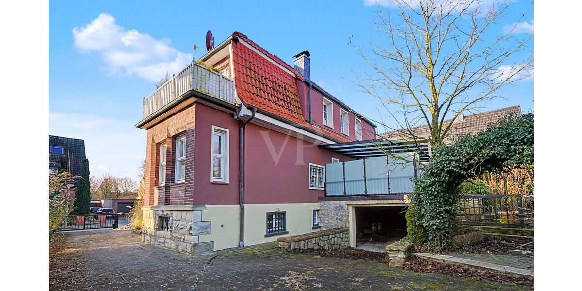 Zeitlose Eleganz trifft Großzügigkeit – Stilvolle Stadtvilla mit historischem Charme in Billerbeck - Einfamilienhaus Billerbeck | Angebot:24864833