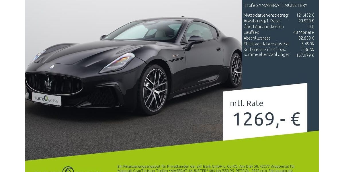 Maserati Granturismo 7.823 km 143.870 &euro; Münster - Amelsbüren 48163