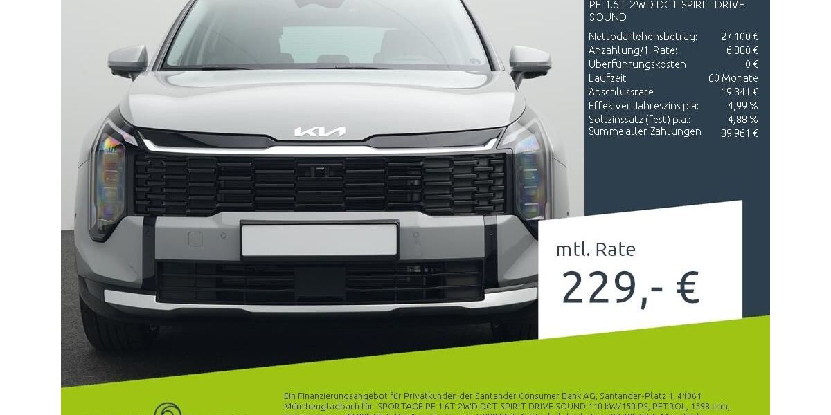 Kia Sportage 17.980 km 33.444 &euro; Münster - Amelsbüren 48163