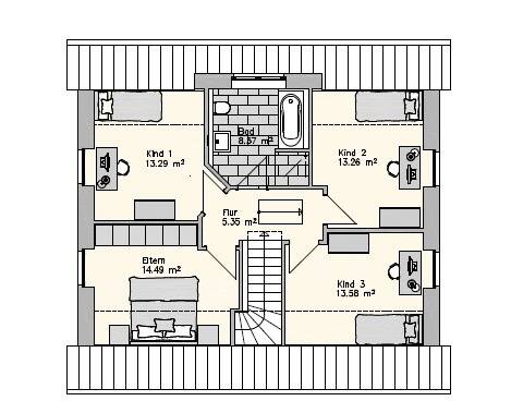 Einfamilienhaus Dülmen - 5 Zimmer, 131 m&sup2;, 391.320&euro; | Angebot:26674299