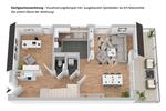 Etagenwohnung Münster Gievenbeck - 2 Zimmer, 80 m&sup2;, 475.000&euro; | Angebot:26645814