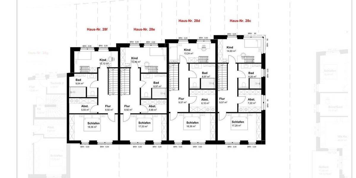 Reihenmittelhaus Steinfurt Burgsteinfurt - 3 Zimmer, 123 m&sup2;, 500.400&euro; | Angebot:25736055