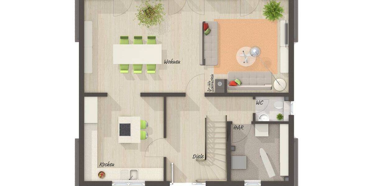 Einfamilienhaus Münster Hiltrup - 4 Zimmer, 133 m&sup2;, 781.951&euro; | Angebot:26053259