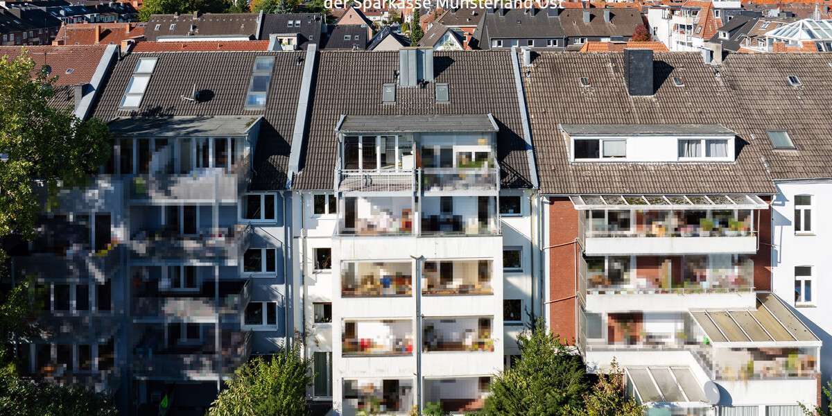 Etagenwohnung Münster Erphoviertel - 2.5 Zimmer, 70 m&sup2;, 495.000&euro; | Angebot:23047407