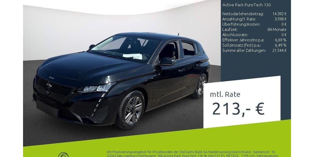 Peugeot 308 20.130 km 17.990 &euro; Dülmen 48249