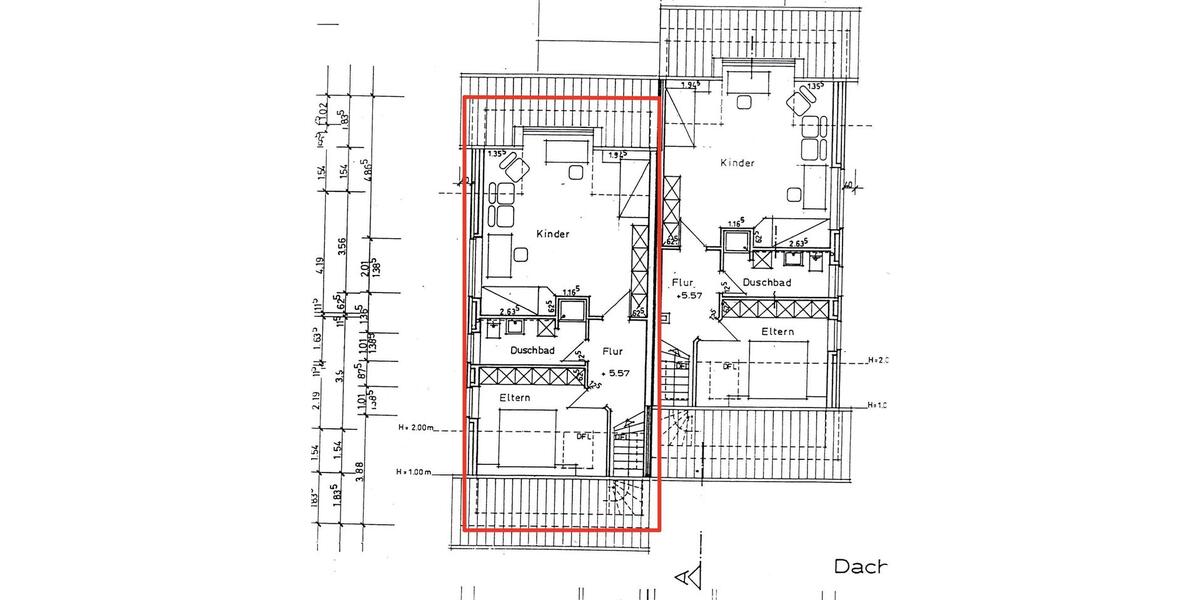 Dachgeschoßwohnung Telgte - 2 Zimmer, 61 m&sup2;, 670&euro; | Angebot:26603584