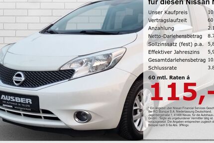 Nissan Note 22.179 km 10.895 &euro; Telgte 48291