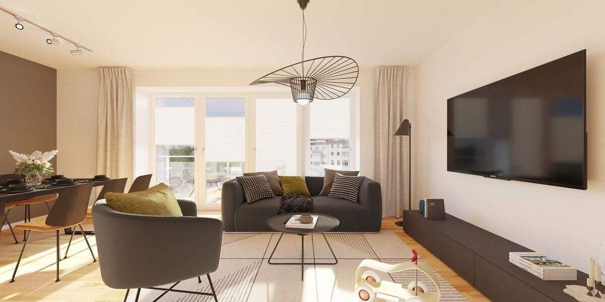 Etagenwohnung Münster Angelmodde - 3 Zimmer, 80 m&sup2;, 440.000&euro; | Angebot:25776777