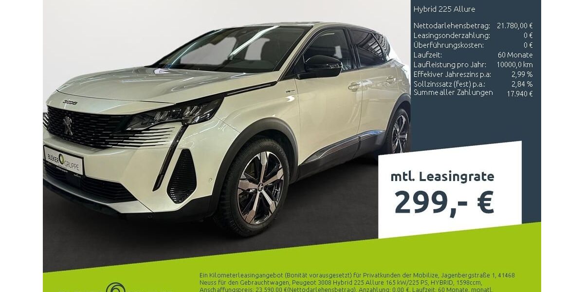 Peugeot 3008 56.581 km 18.850 &euro; Münster - Amelsbüren 48163