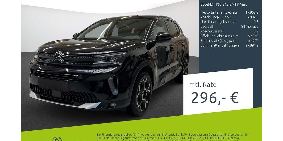 Citroen C5 Aircross 32.691 km 24.960 &euro; Dülmen 48249