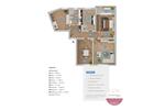 Etagenwohnung Münster Erphoviertel - 4 Zimmer, 86 m&sup2;, 1.700&euro; | Angebot:26297039