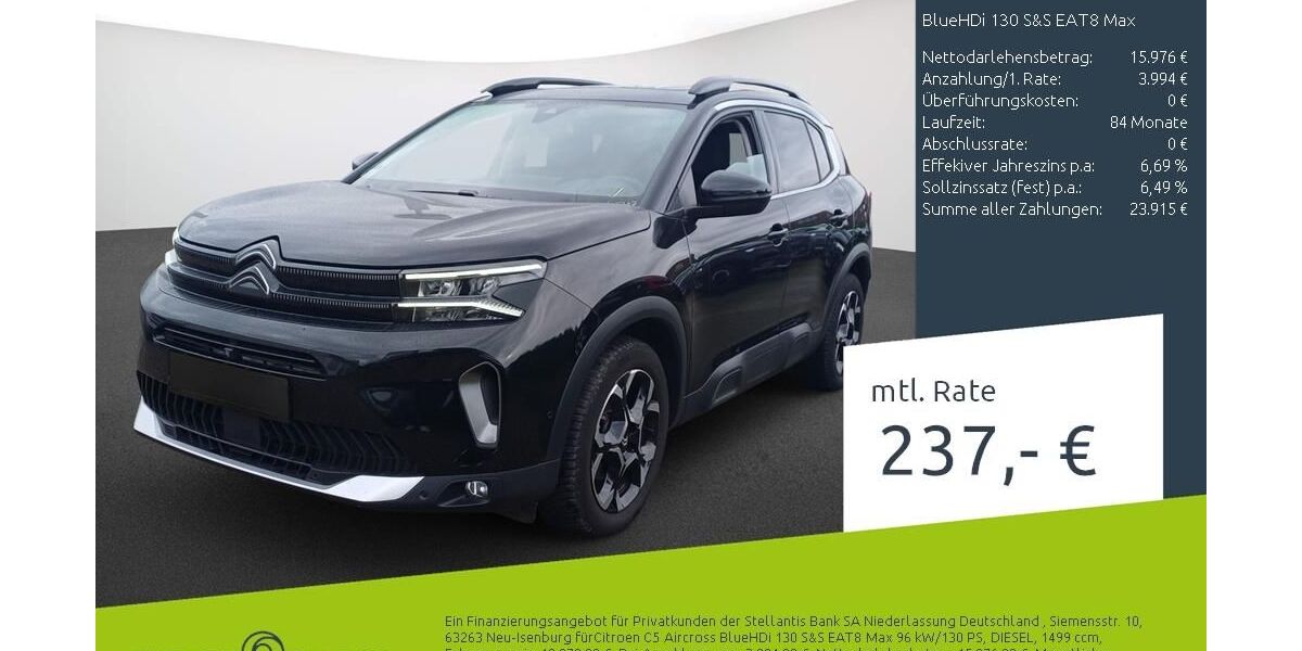 Citroen C5 Aircross 87.078 km 19.970 &euro; Dülmen 48249