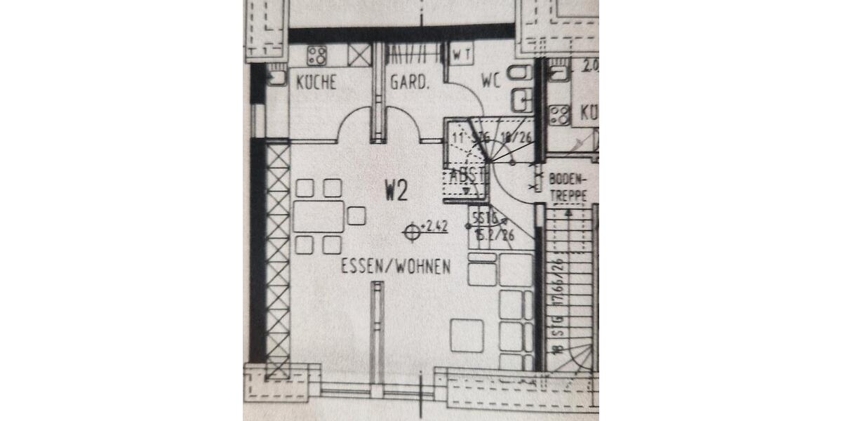 Maisonettenwohnung Ahlen - 2 Zimmer, 82 m&sup2;, 700&euro; | Angebot:26021721