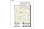Etagenwohnung Münster Gievenbeck - 1 Zimmer, 31 m&sup2;, 165.000&euro; | Angebot:27248463