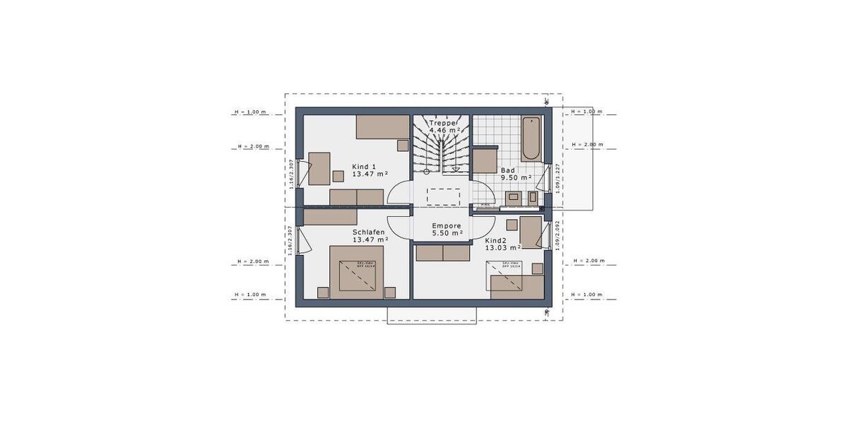 Einfamilienhaus Münster Münster-Ost - 4 Zimmer, 120 m&sup2;, 1.800&euro; | Angebot:26664402