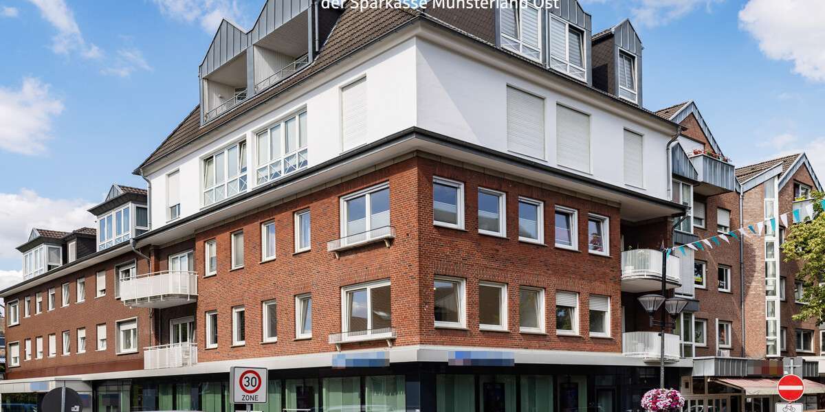 Etagenwohnung Münster Berg Fidel - 3 Zimmer, 99 m&sup2;, 375.000&euro; | Angebot:25369618