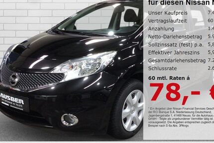 Nissan Note 64.998 km 7.440 &euro; Telgte 48291