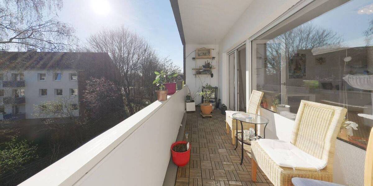 Etagenwohnung Münster Mauritz - 3 Zimmer, 84 m&sup2;, 419.000&euro; | Angebot:26687553
