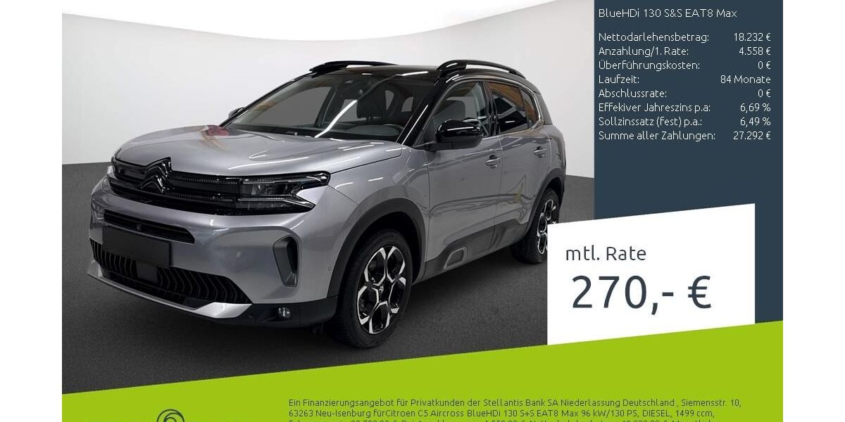 Citroen C5 Aircross 30.062 km 22.790 &euro; Dülmen 48249
