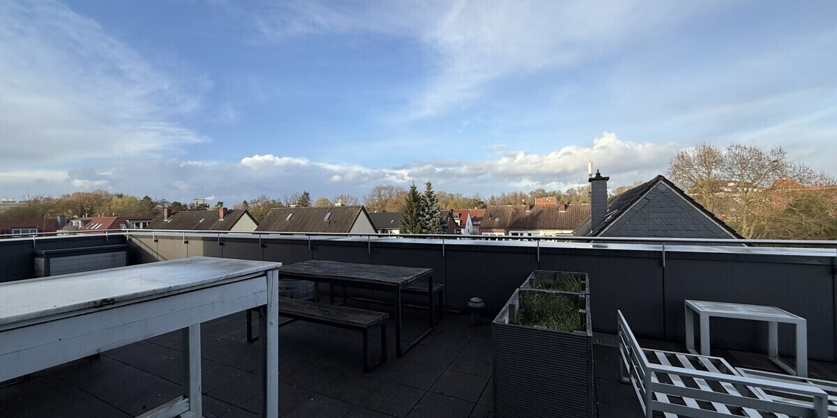 Urbaner Wohntraum: Stilvolle Maisonette-Wohnung mit großzügiger Dachterrasse in Münster! - Maisonettenwohnung Münster Innenstadtring | Angebot:26088593