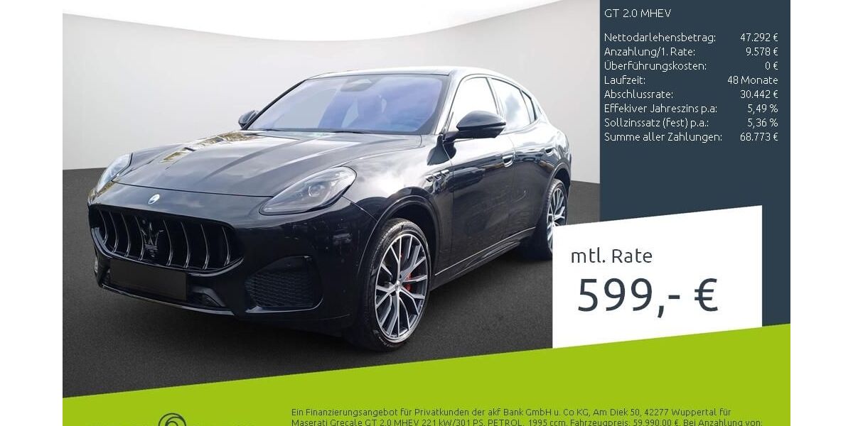 Maserati Grecale 54.018 km 56.979 &euro; Münster - Amelsbüren 48163