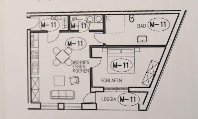 Etagenwohnung Steinfurt Borghorst - 2 Zimmer, 65 m&sup2;, 243.000&euro; | Angebot:25743290